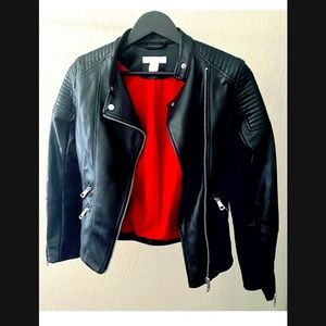 H&M leather jacket
